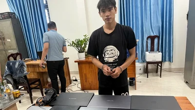 Bắt nhanh đối tượng trộm nhiều máy tính ở ký túc xá ở Đà Nẵng