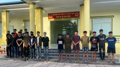 Điều tra nhóm thanh niên gây rối để giải quyết mâu thuẫn