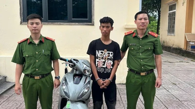 Tóm gọn tên trộm liều lĩnh “cuỗm” xe máy ngay trước cổng bệnh viện