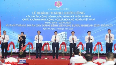 Khánh thành Bệnh viện Ung bướu Nghệ An giai đoạn 2