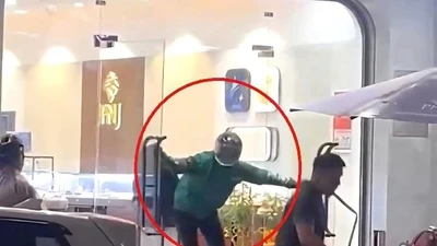 Truy tìm đối tượng nghi cướp tiệm vàng trên đường Núi Thành ở Đà Nẵng