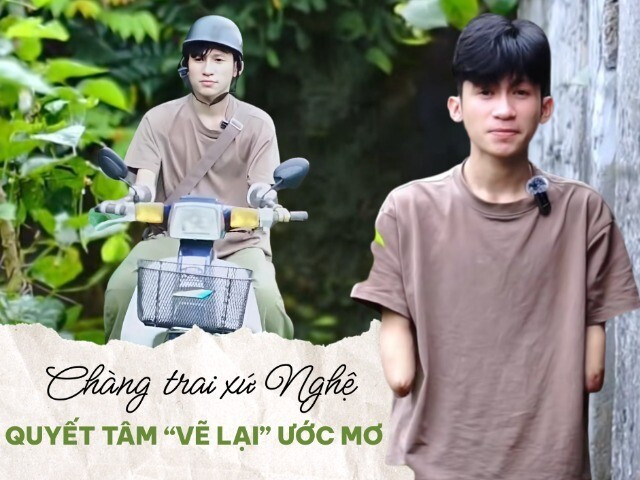 Mất cả hai tay sau sự cố lao động, chàng trai xứ Nghệ không đầu hàng số phận, tự viết lại cuộc đời bằng nghị lực