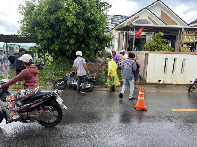 Hiện trường vụ tai nạn khiến 3 học sinh thương vong. 1000022222.jpg