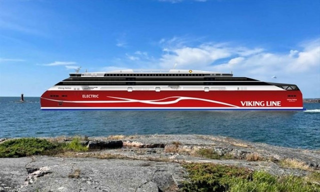 Mẫu phà chở khách Helios của Viking Line sẽ hoạt động đầu những năm 2030. Ảnh: Viking Line Mẫu phà chở khách Helios của Viking Line sẽ hoạt động đầu những năm 2030. Ảnh: Viking Line
