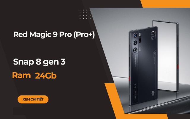 Dù ra mắt vào năm 2023, mẫu smartphone chơi game này đã trang bị bộ nhớ 24GB. Ảnh: Nubia red-magic-9-pro-pro-ra-mat-1.png