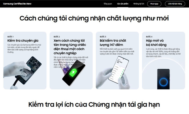 Quy trình tân trang thiết bị Galaxy của Samsung. samsung-tai-ban.png