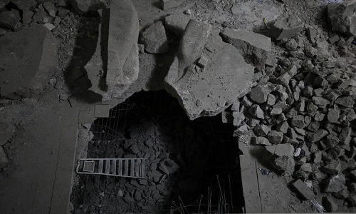 Cảnh tan hoang ở thành phố Mosul trong chiến tranh