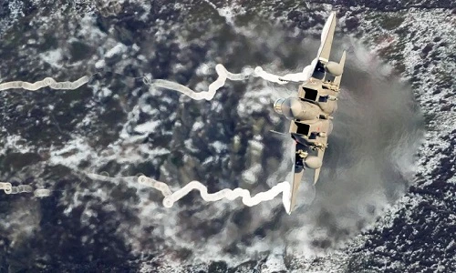 Mãn nhãn “Đại bàng tấn công” F-15E Mỹ trình diễn ở xứ Wales