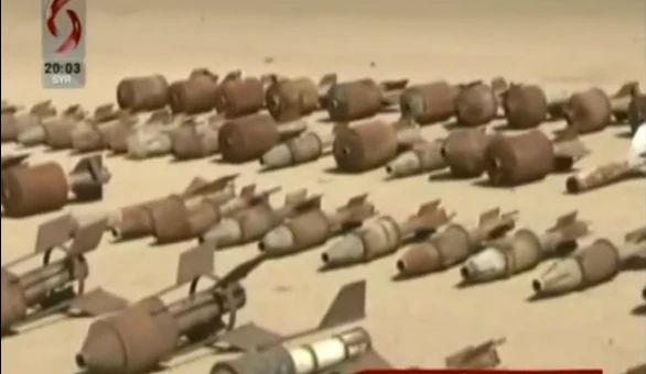 Quân đội Syria tịch thu kho vũ khí “khủng” của phiến quân ở Daraa