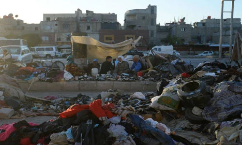 Cuộc sống trong đống đổ nát ở thủ đô Syria