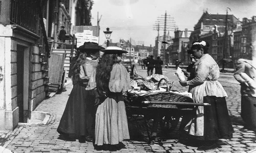 Ảnh hiếm thủ đô Amsterdam hàng trăm năm trước