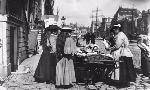 Ảnh hiếm thủ đô Amsterdam hàng trăm năm trước