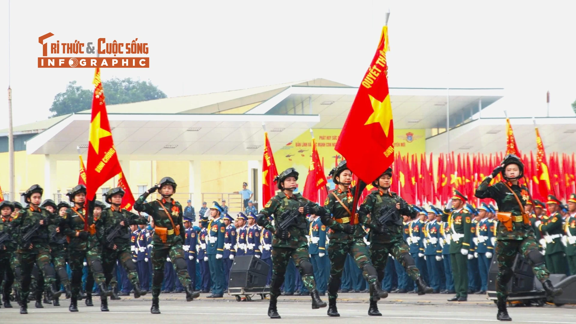 Tối nay 18/4 tổ chức hợp luyện diễu binh trên đường phố TP HCM