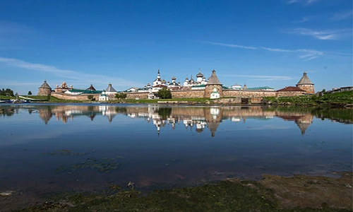 Cảnh thanh bình của quần đảo Solovetsky ở Biển Trắng