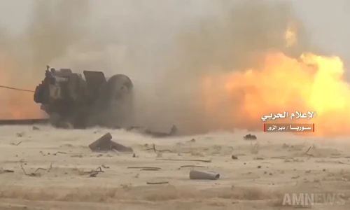Video: Quân đội Syria tấn công đảo Sakr ở Deir Ezzor 
