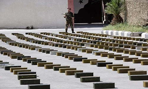 Ảnh: Syria tịch thu xe vũ khí dành cho khủng bố al-Nusra