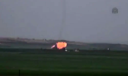 Chiến đấu cơ Syria bị bắn rơi tại Aleppo