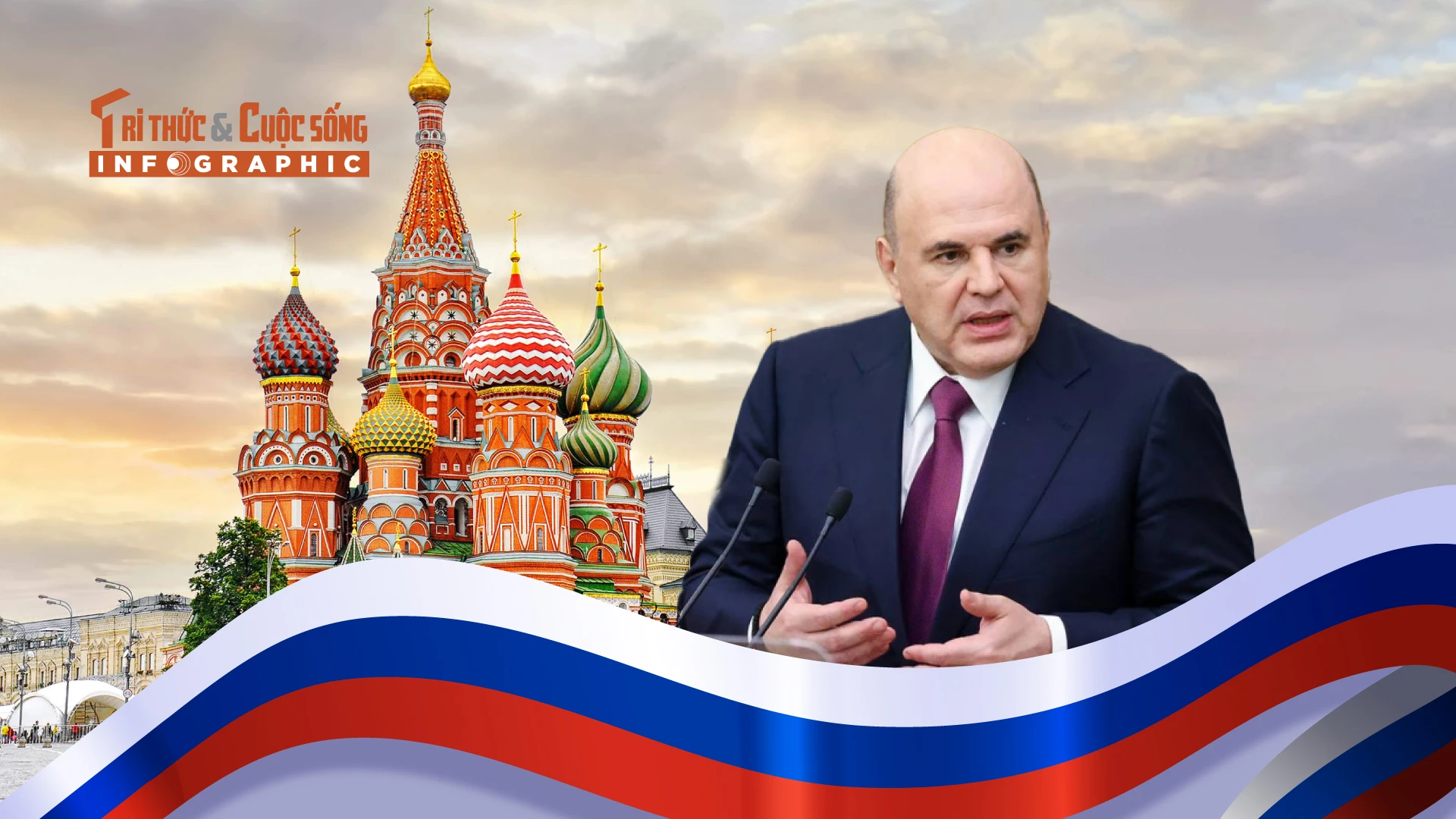 [INFOGRAPHIC] Sự nghiệp Thủ tướng Liên bang Nga Mikhail Vladimirovich Mishustin