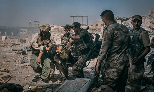 Khoảnh khắc đau thương trong chiến dịch giải phóng Mosul