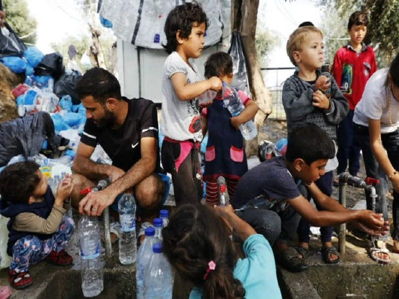 Hãi hùng trại tị nạn “bên bờ vực thảm họa” của di dân ở Hy Lạp