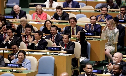 Hình ảnh ấn tượng Việt Nam đắc cử Ủy viên không thường trực HĐBA LHQ