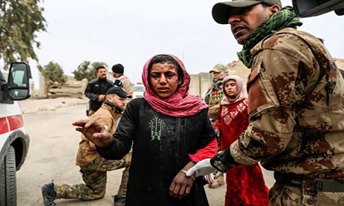 Cận cảnh bệnh viện dã chiến ở thành phố Mosul