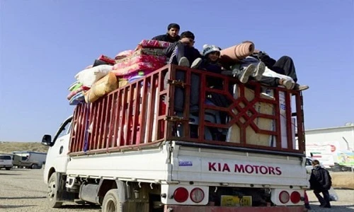 Ảnh: Dân Iraq lũ lượt trở về Đông Mosul sau giải phóng