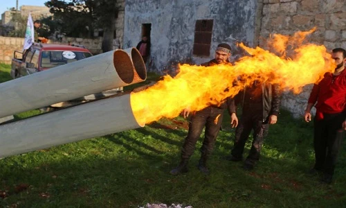 Cận cảnh dàn vũ khí tự chế của quân nổi dậy Syria