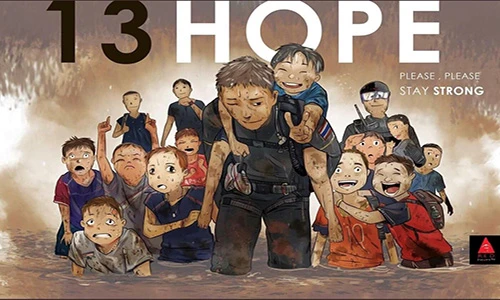 Dân mạng Thái vẽ tranh cầu mong phép màu cho đội bóng mất tích