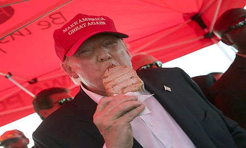 Thói quen ăn uống trái ngược của TT Trump và người tiền nhiệm
