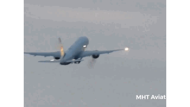 Video: Khoảnh khắc chuyên cơ Phó tổng thống Mỹ bị chim đâm tóe lửa