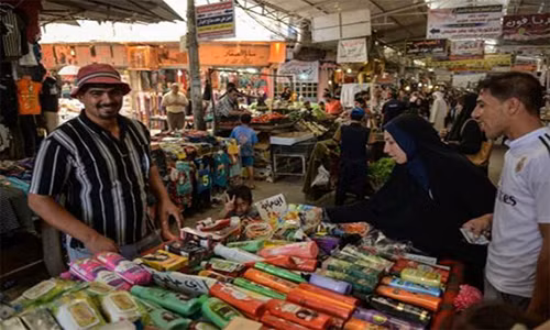 Ảnh: Người dân Iraq tưng bừng mua sắm ở Đông Mosul