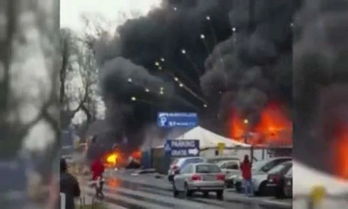 Nổ kho pháo hoa ở biên giới Ba Lan-Đức, 8 người bị thương