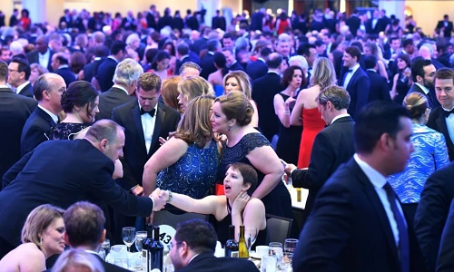 Ảnh dạ tiệc hoành tráng của phóng viên Nhà Trắng