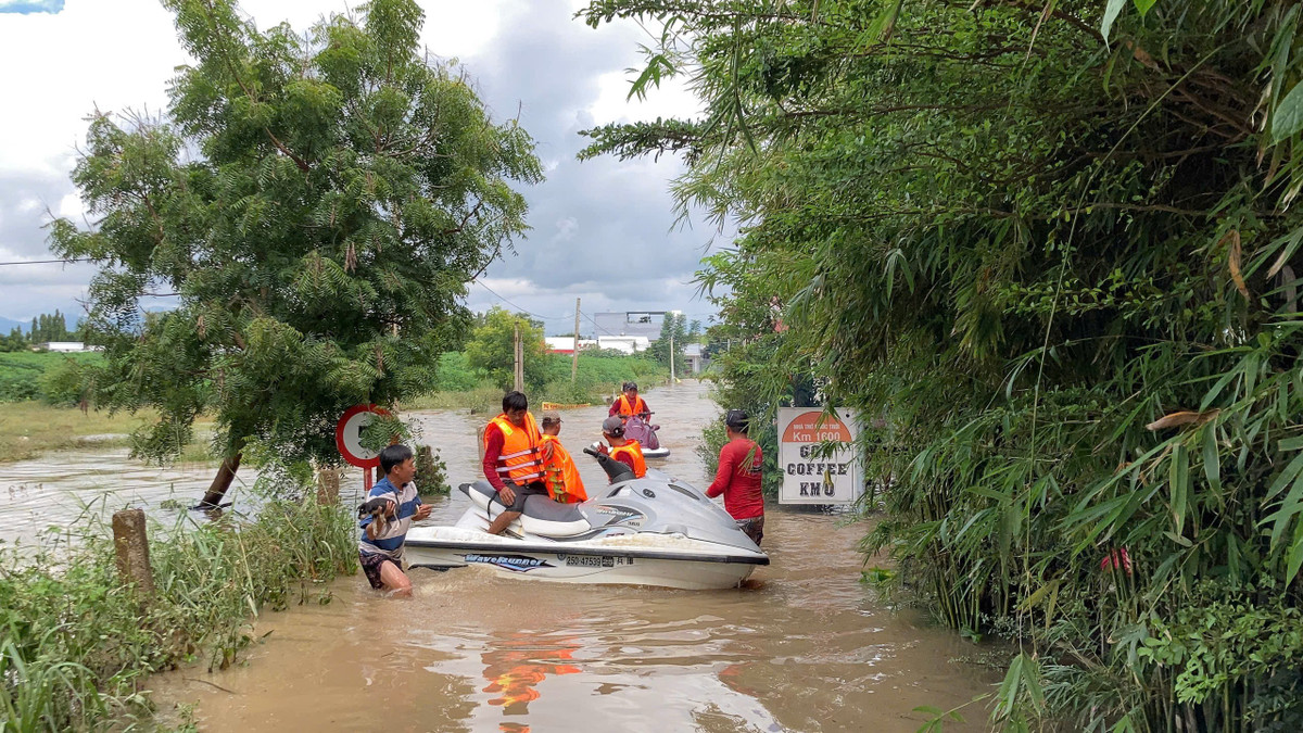 View - Lực lượng chức năng Lâm Đồng ứng cứu người dân trong tâm lũ Hàm Thắng | Báo Tri thức và Cuộc sống - TIN TỨC PHỔ BIẾN KIẾN THỨC 24H
