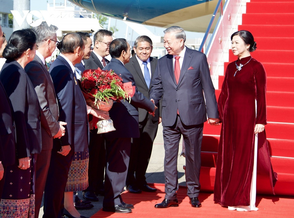 View - Tổng Bí thư Tô Lâm tới Vientiane, bắt đầu các hoạt động thăm cấp Nhà nước Lào | Báo Tri thức và Cuộc sống - TIN TỨC PHỔ BIẾN KIẾN THỨC 24H