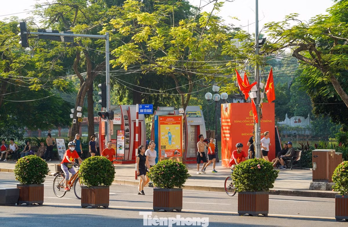 Khu vực này còn được bổ sung thêm nhiều cây xanh.