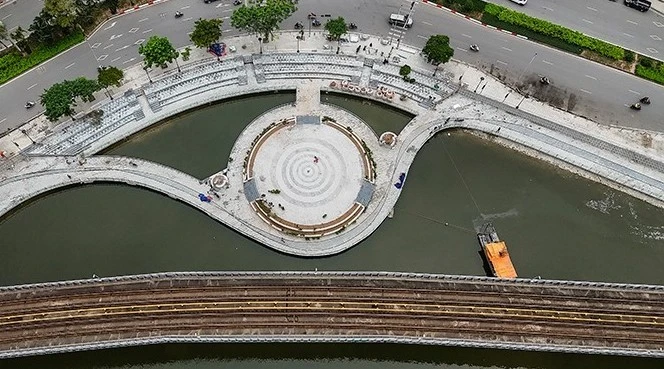 Hồ Hoàng Cầu ra sao sau gần 11 tháng thi công cải tạo?