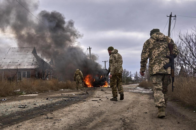 Quân đội Ukraine trên chiến trường. Ảnh: Reuters Quân đội Ukraine trên chiến trường. Ảnh: Reuters
