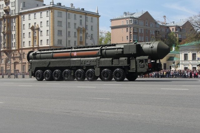 Tên lửa đạn đạo liên lục địa RS-24 Yars. Ảnh: Wikipedia Tên lửa đạn đạo liên lục địa RS-24 Yars. Ảnh: Wikipedia