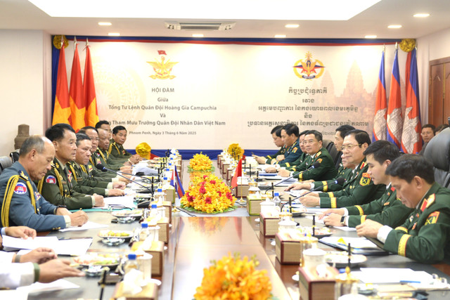 Quang cảnh hội đàm. Ảnh: Văn Hiếu. dsc-8034.jpg