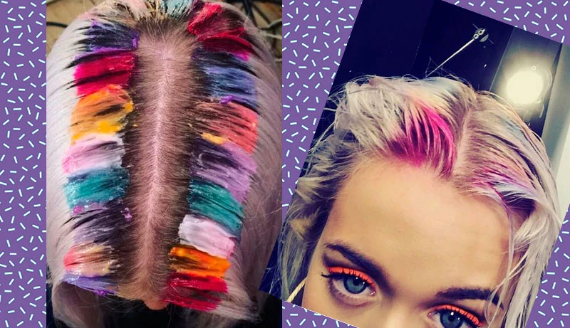 Rộ mốt nhuộm tóc màu cầu vồng khoe cá tính