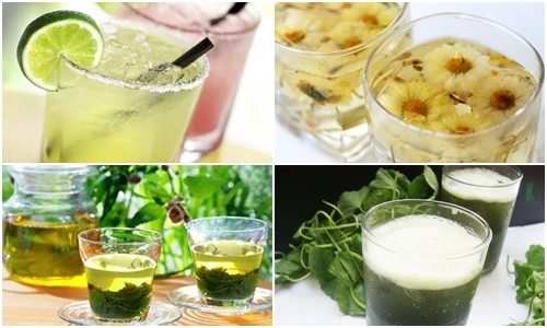 7 loại đồ uống thanh lọc, giảm cân ngày nắng