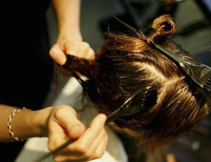 Cận cảnh hấp tóc làm đẹp bằng tinh dịch bò