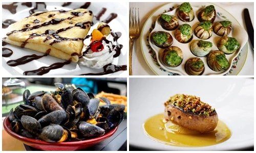 10 món ngon không thể bỏ lỡ khi đến Pháp