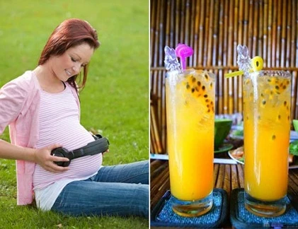 Tác dụng tuyệt vời của chanh dây với bà bầu