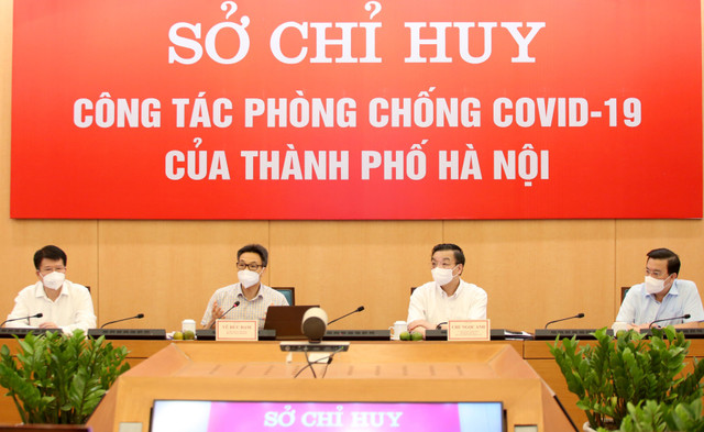 Phó thủ tướng: 'Hà Nội phấn đấu không để tình hình dịch như TP.HCM' - Hình 3 Pho thu tuong: 'Ha Noi phan dau khong de tinh hinh dich nhu TP.HCM'-Hinh-3