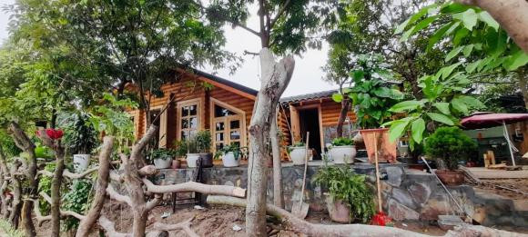 Gia chủ dựng căn nhà gỗ giữa lòng Hà Nội làm nơi nghỉ dưỡng - Hình 4 Gia chu dung can nha go giua long Ha Noi lam noi nghi duong-Hinh-4