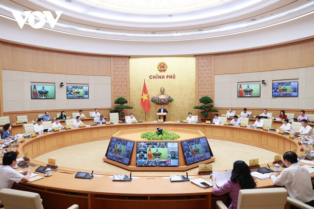 Thủ tướng chủ trì phiên họp Chính phủ thường kỳ tháng 5 Thu tuong chu tri phien hop Chinh phu thuong ky thang 5