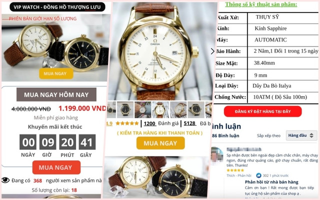 Sự thật về đồng hồ Omega giảm 70%, khách hàng mua nhanh kẻo hết - Hình 2 Su that ve dong ho Omega giam 70%, khach hang mua nhanh keo het-Hinh-2